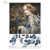 kobieta, kobiety, Klimt, sztuka, złoto, biżuteria, moda, secesja, motywy secesyjne, Art Nouveau motifs, Inspired by Klimt, kwiaty 3D, 3D efekt, woman, women, Klimt, art, gold, jewellery, fashion, Art Nouveau, 3D flowers, 3D effect